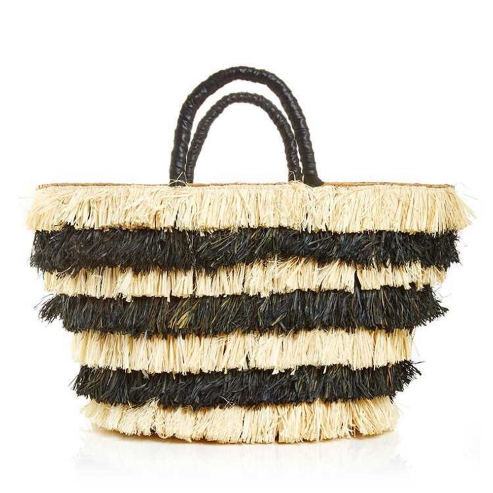 Kayu Piñata Fringe Beach Bag